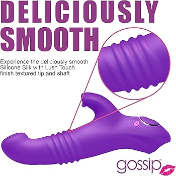 Violet Surge -- Thrusting Rabbit Vibrator