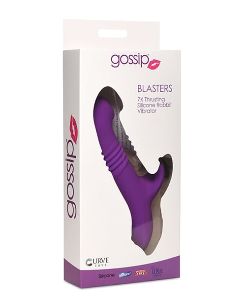 Violet Surge -- Thrusting Rabbit Vibrator