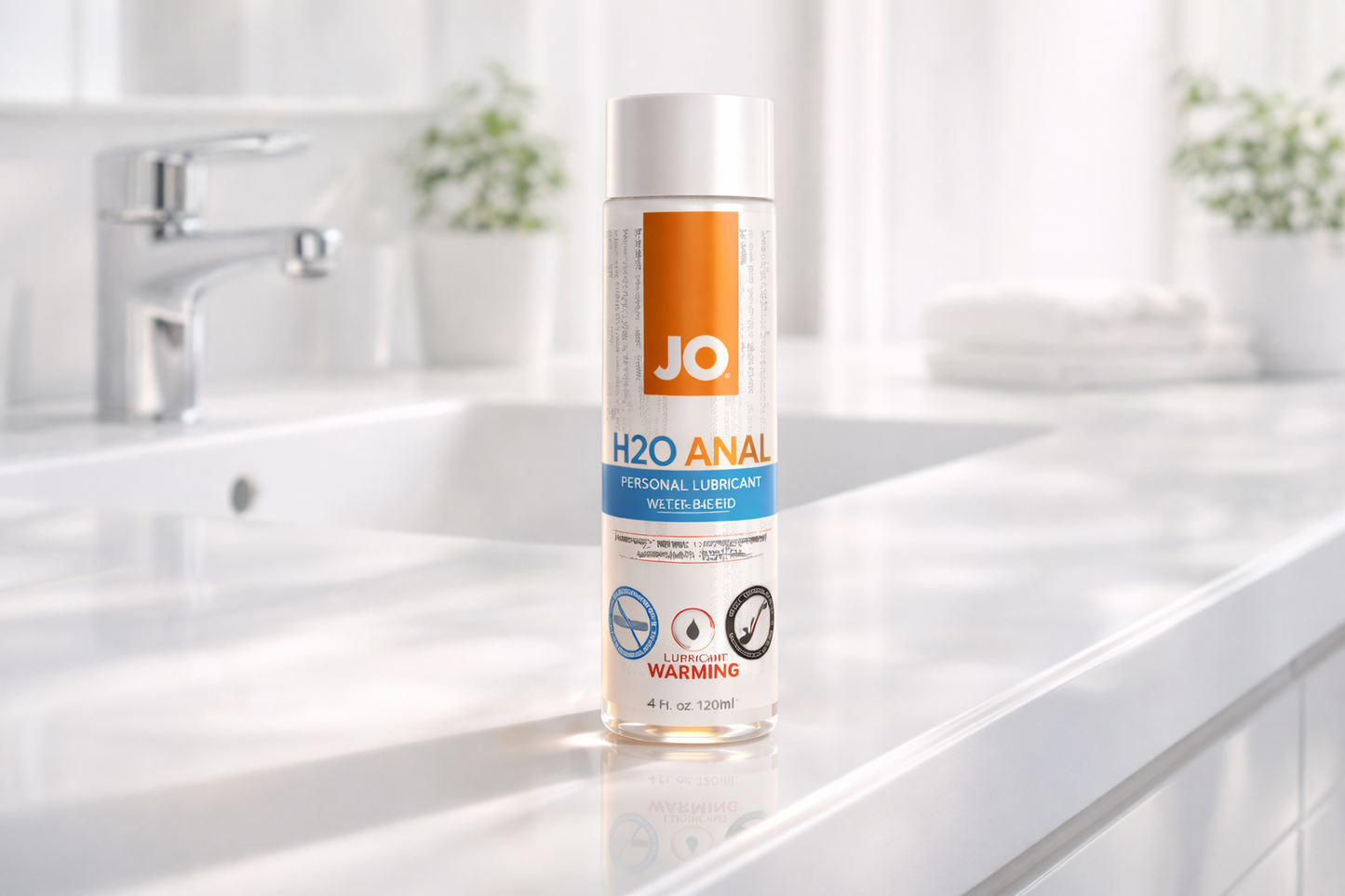 H2O WarmTouch -- Warming Anal Lubricant